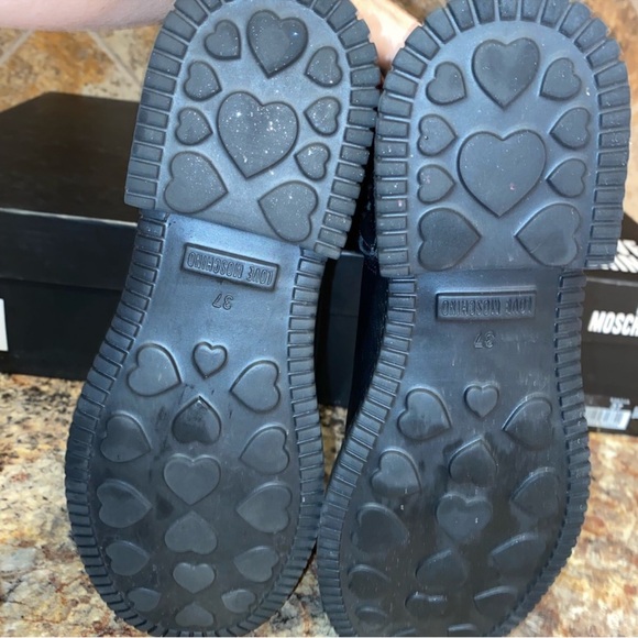 Love Moschino Black Knee-High Boots - Picture 2 of 12